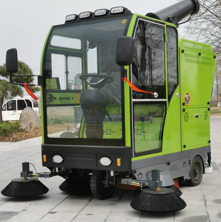 惠州道路清洁广泛应用电动环卫清扫车